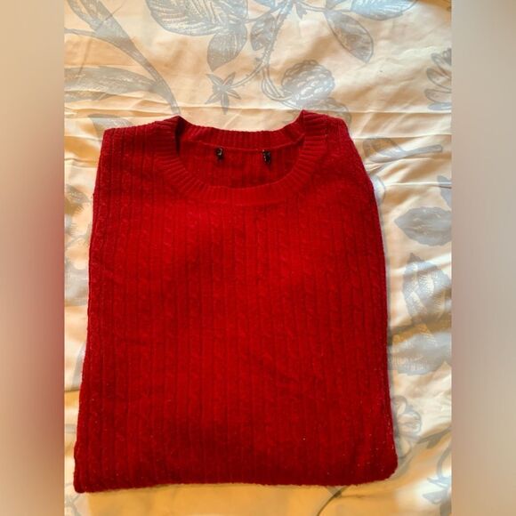 Bundle Green and Red Vintage Sweaters - Picture 4 of 7